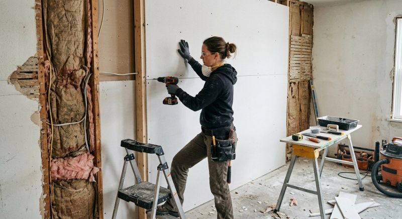 Bathroom Drywall Replacement in Wilmington, NC