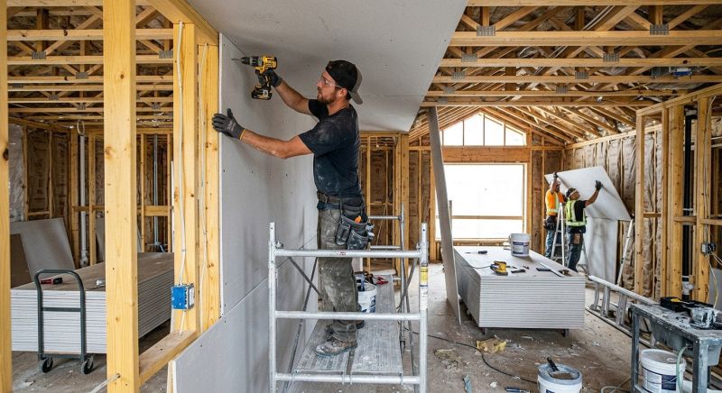Drywall Finishing Service in Overland Park, KS